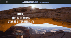 Desktop Screenshot of looseballoon.com